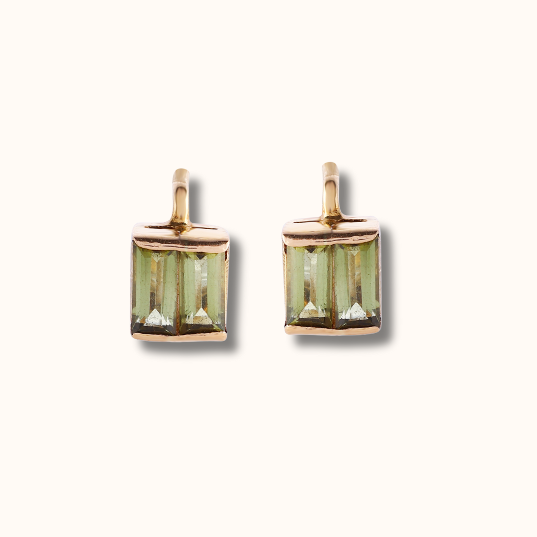 Boho Tourmaline Earrings