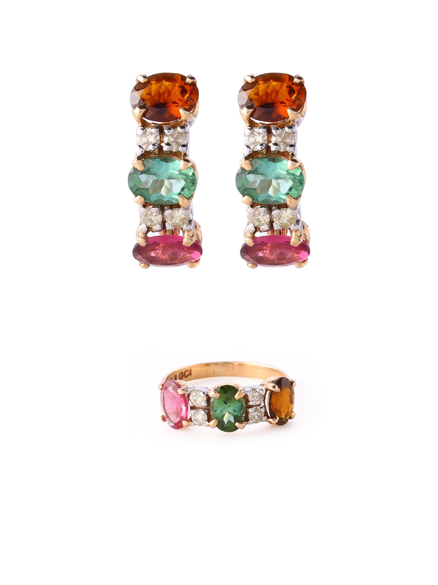 The Trio Gemstone Set