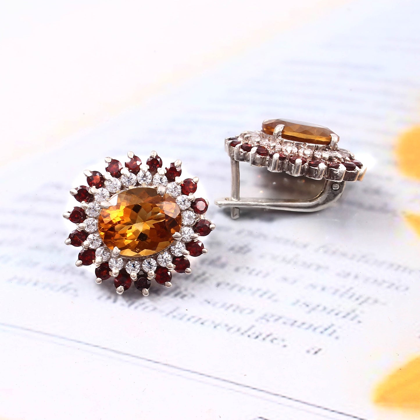 Fire Ring & Earrings Set