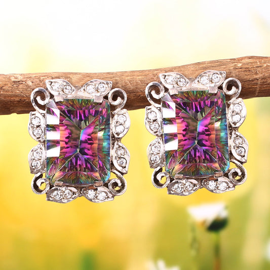 Victorian Mystic Topaz Earrings